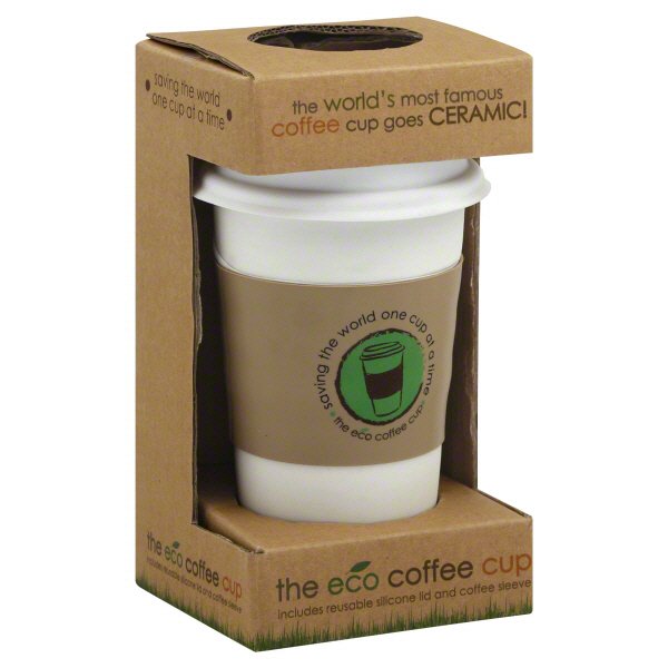 The Eco Cup 12 OZ Ceramic Coffee Cup