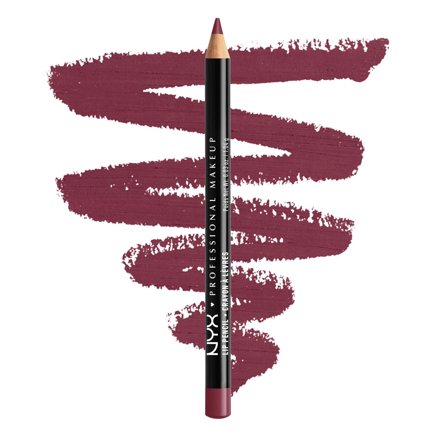 NYX Slim Lip Pencil - Prune; image 3 of 4
