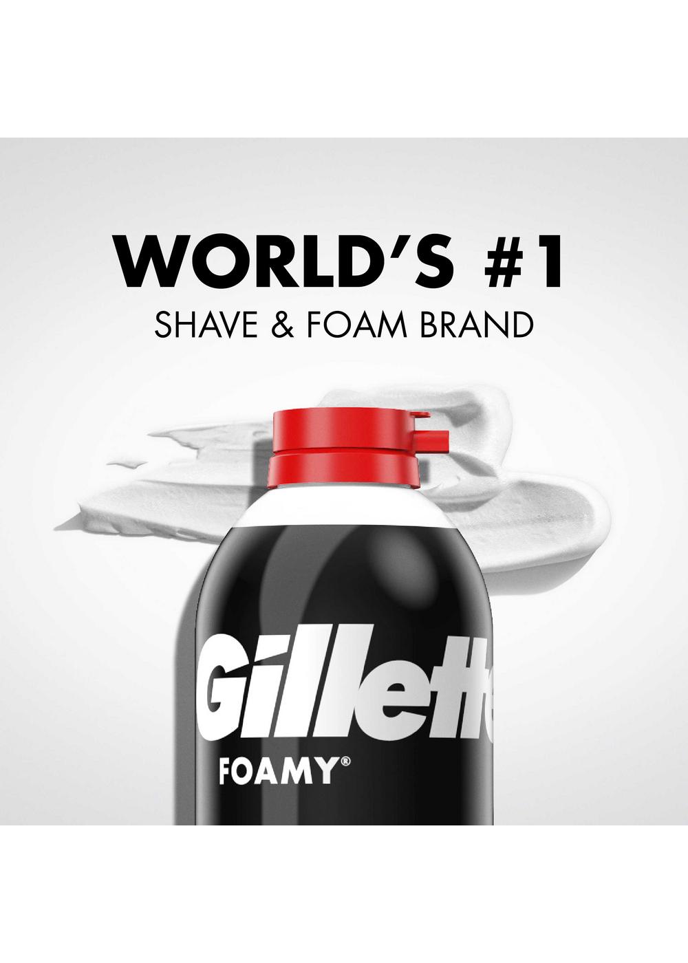 Gillette Foamy Shave Foam; image 7 of 9