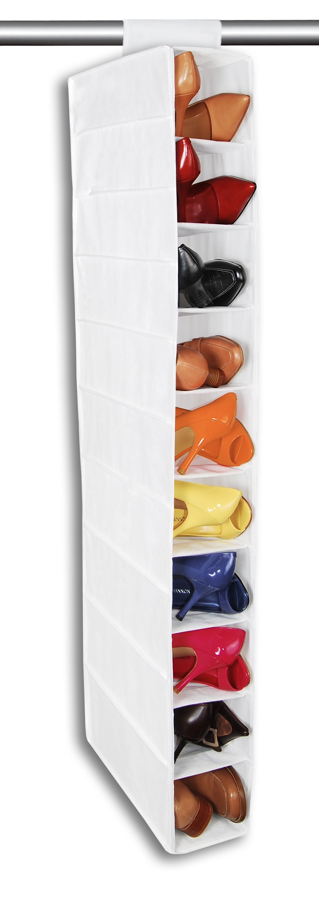 Dazz 10 Shelf Hanging Shoe Organizer