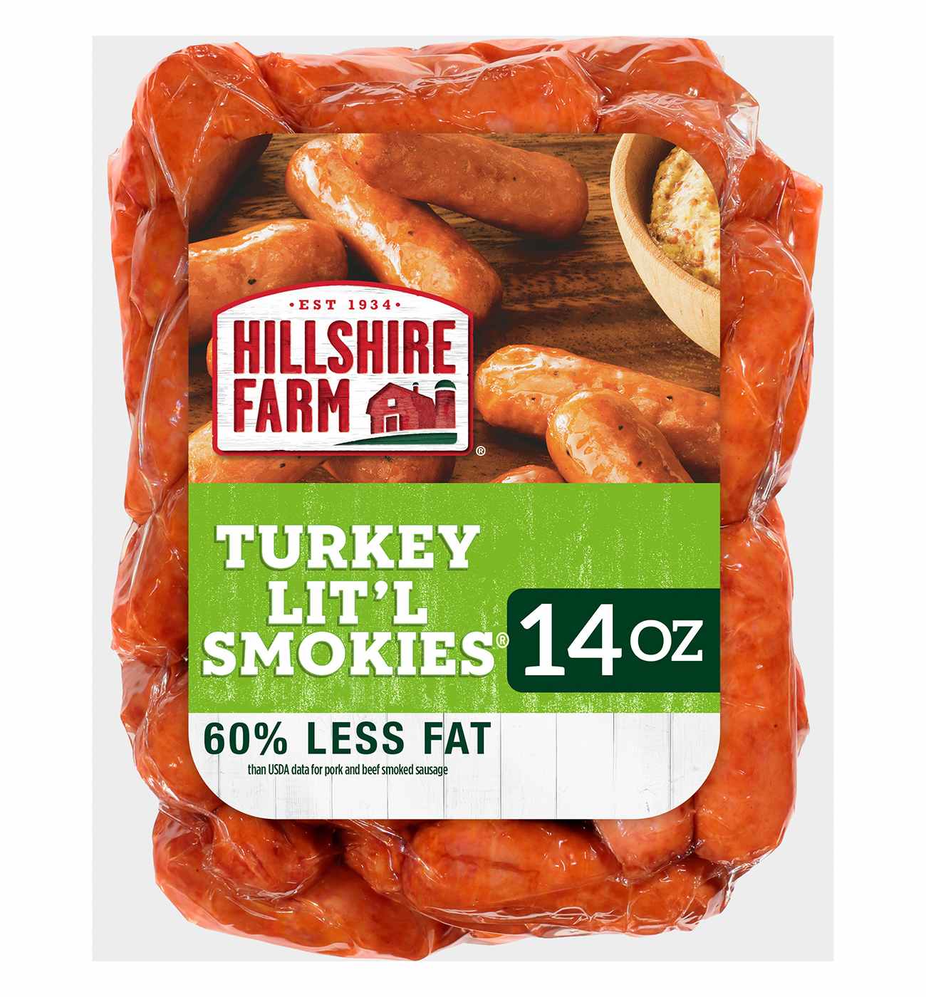 Hillshire Farm Turkey Lit'l Smokies Smoked Sausage; image 1 of 4