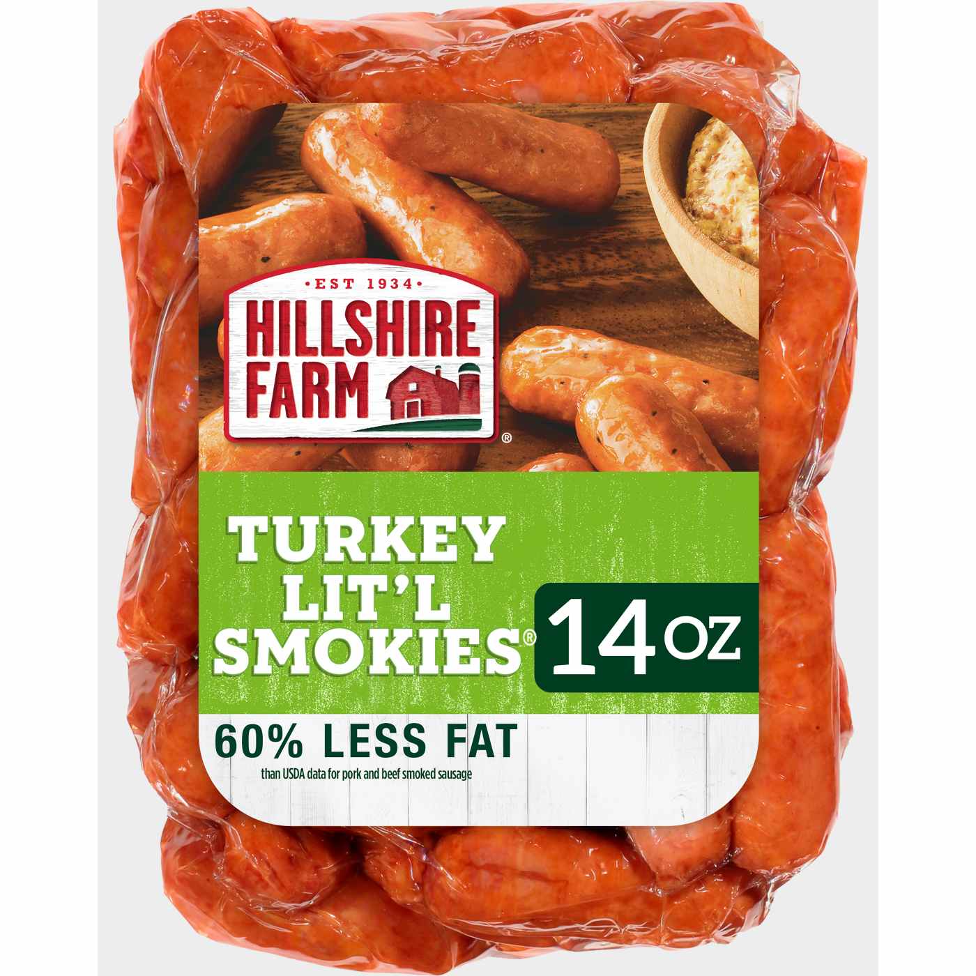 Hillshire Farm Turkey Lit'l Smokies Smoked Sausage; image 1 of 4