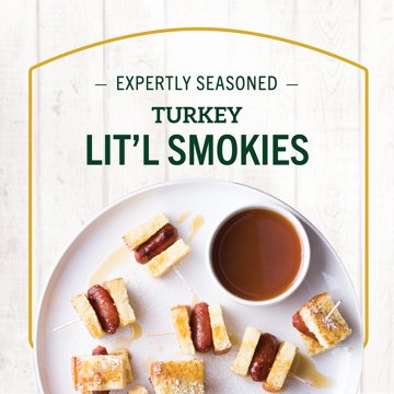 Hillshire Farm Lit'l Smokies Smoked Turkey Cocktail Sausages