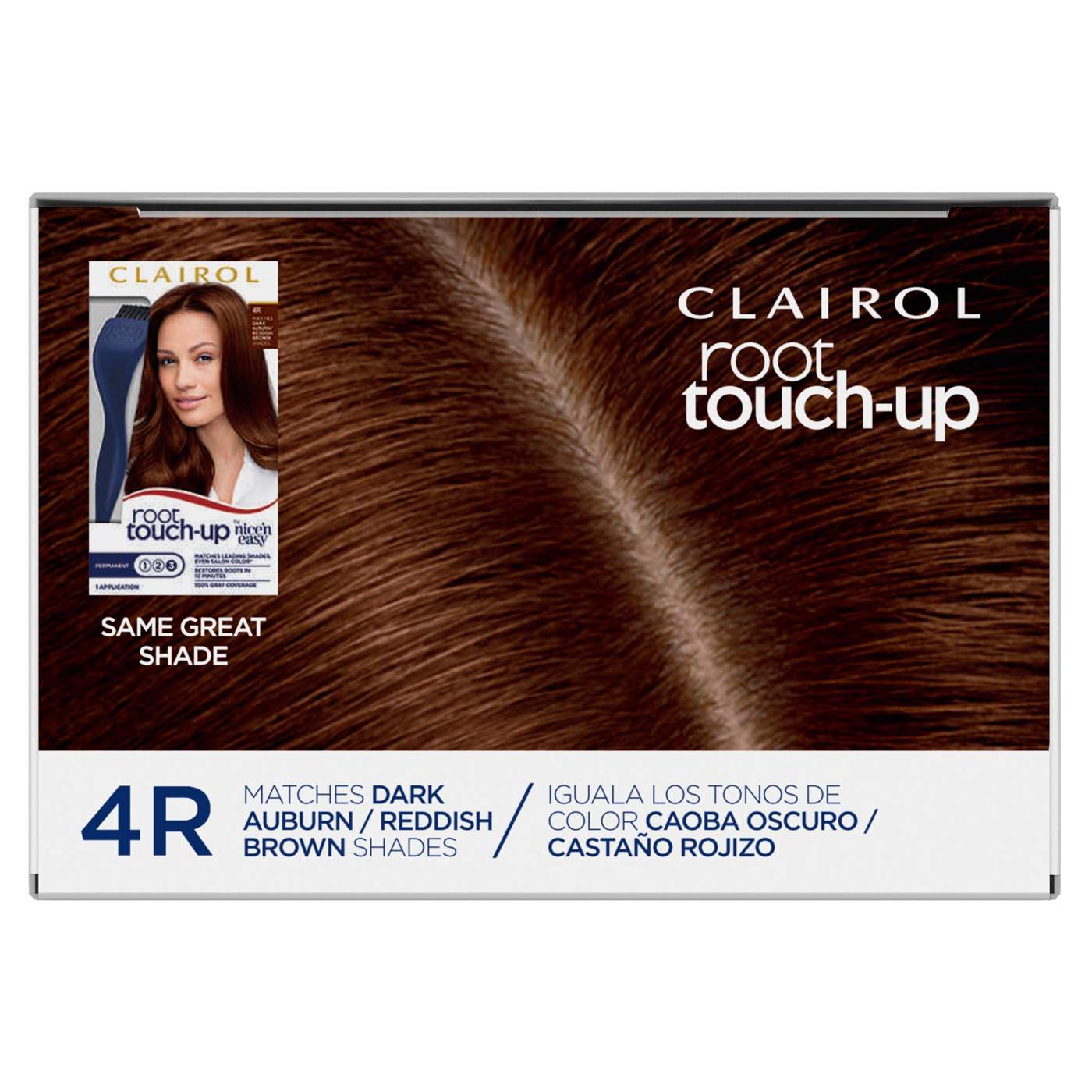 Clairol Nice 'N Easy Root Touch-Up Hair Color - 4R Dark Auburn; image 5 of 9