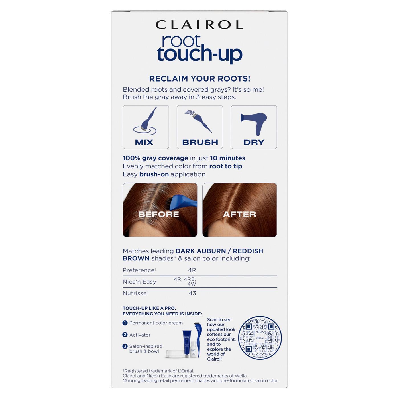 Clairol Nice 'N Easy Root Touch-Up Hair Color - 4R Dark Auburn; image 8 of 9