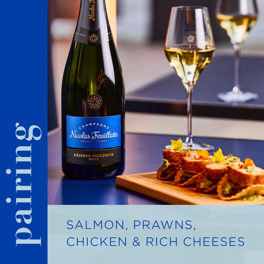 Nicolas Feuillatte Brut Reserve Exclusive France - Shop Wine at H-E-B