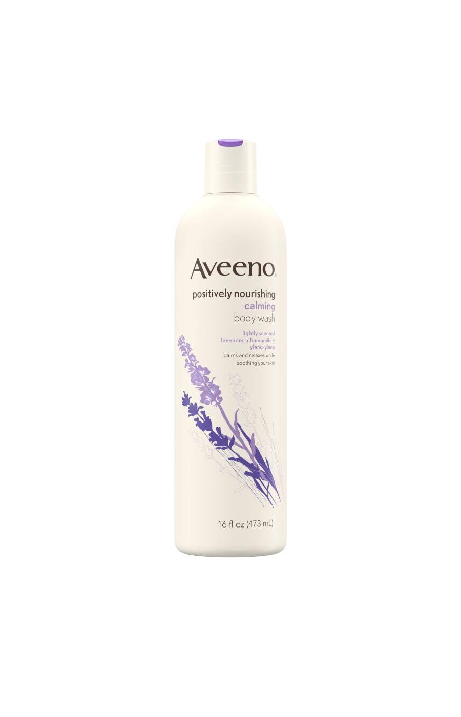 Aveeno Calming Body Wash - Lavender Chamomile + Ylang-Ylang; image 1 of 3