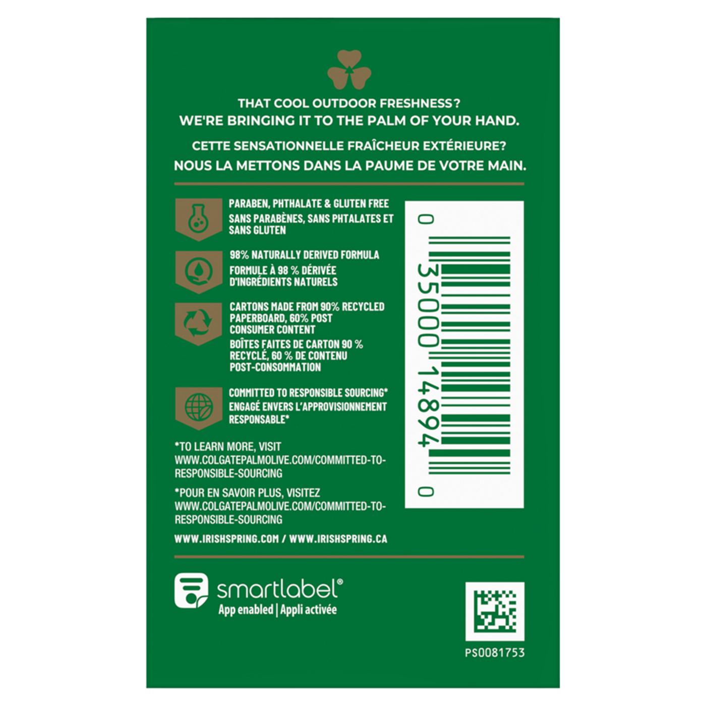 Irish Spring Active Scrub Deodorant Bar Soap for Men; image 3 of 7