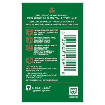 Irish Spring Active Scrub Deodorant Bar Soap for Men