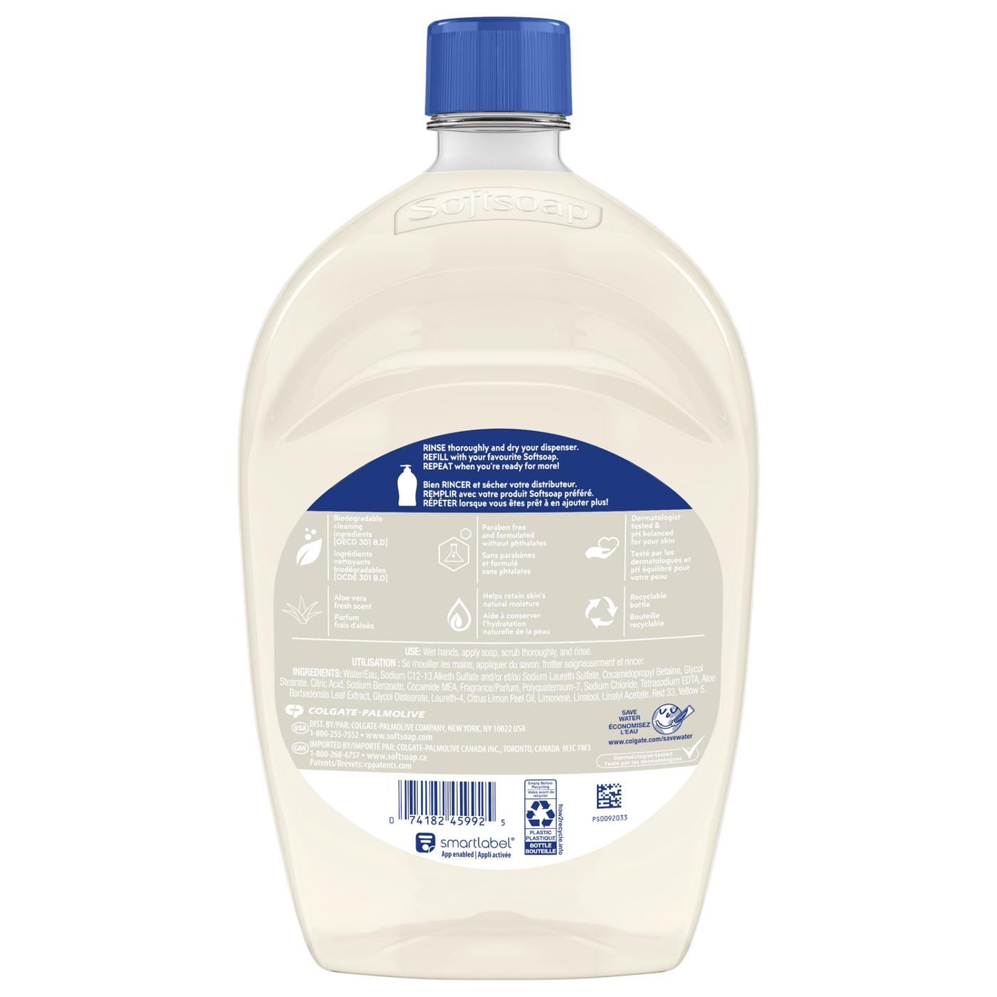 Softsoap Moisturizing Hand Soap Refill - Soothing Clean, Aloe Vera Fresh Scent; image 2 of 8