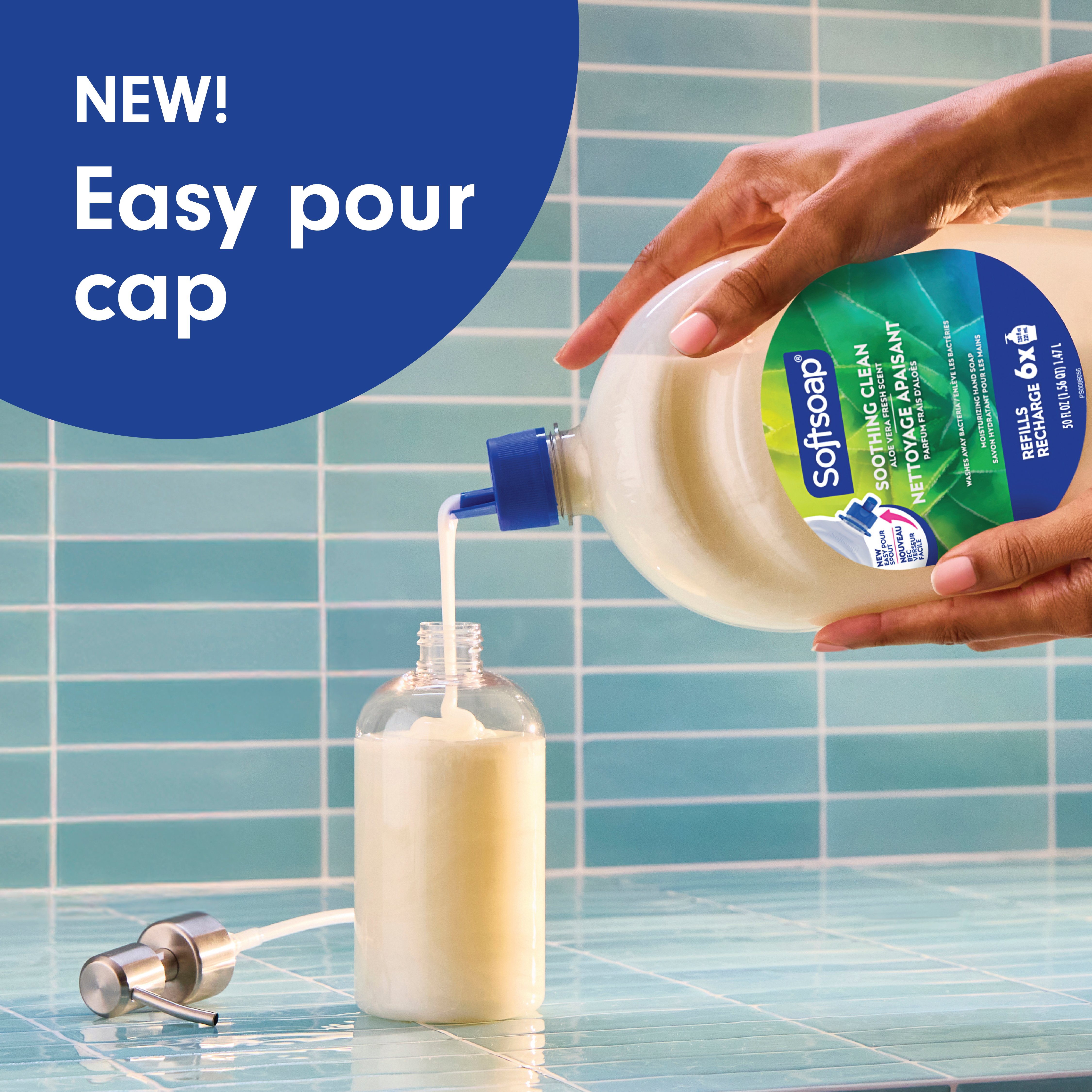 Softsoap Moisturizing Hand Soap Refill - Soothing Clean, Aloe Vera Fresh Scent - Shop Hand bar soap at