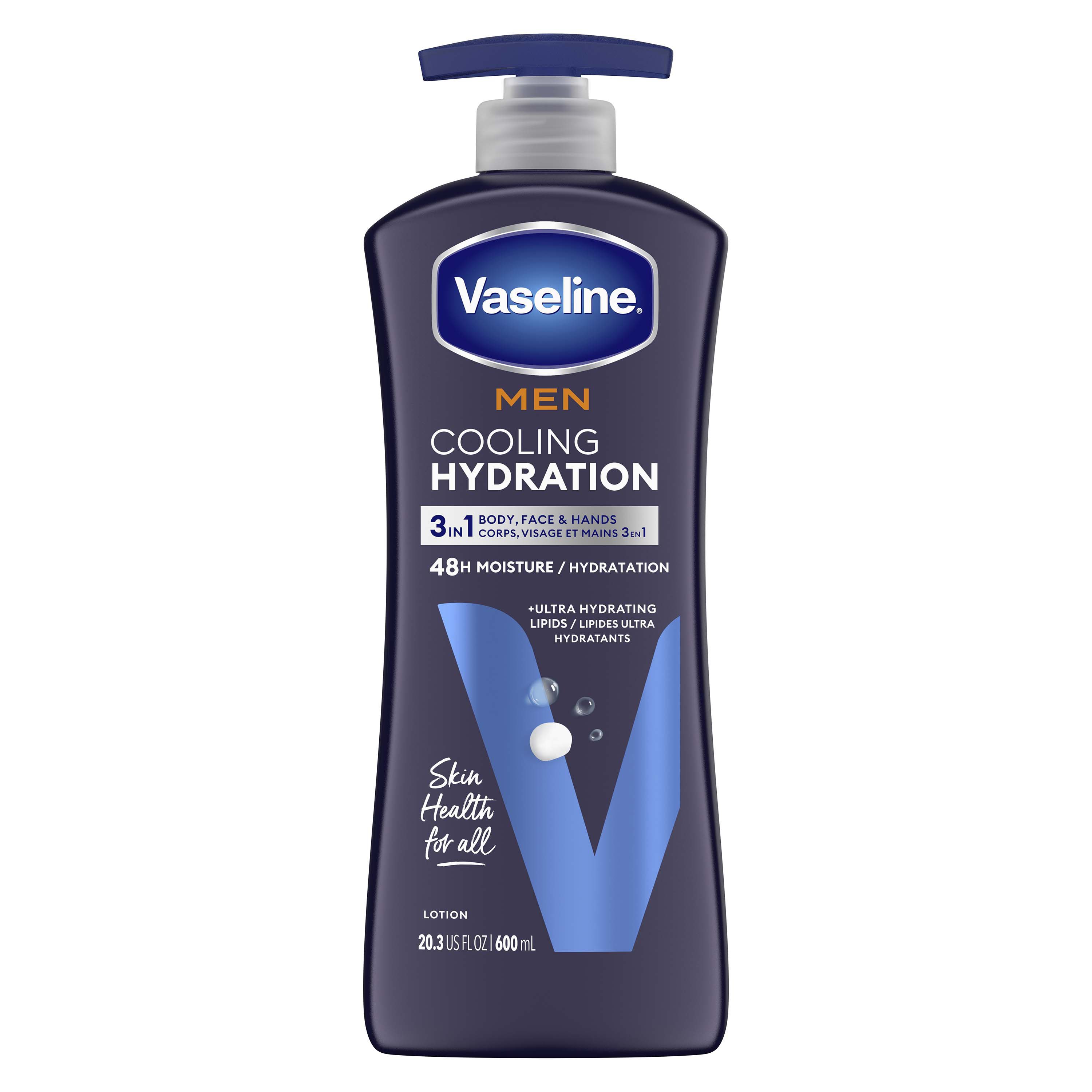 Vaseline Men Cooling Healing Moisture Body Lotion - Shop Moisturizers ...