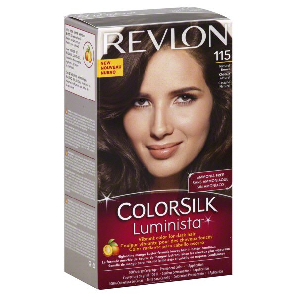 Revlon ColorSilk Luminista 115 Natural Brown Permanent Color - Shop