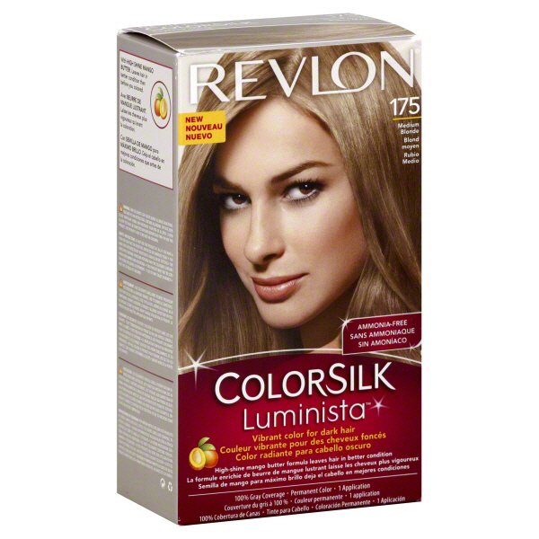 Revlon Colorsilk Luminista 175 Medium Blonde Color Shop Hair