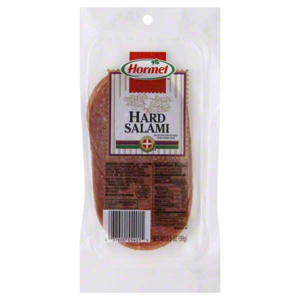 Hormel Hard Salami Slices Shop Meat at HEB