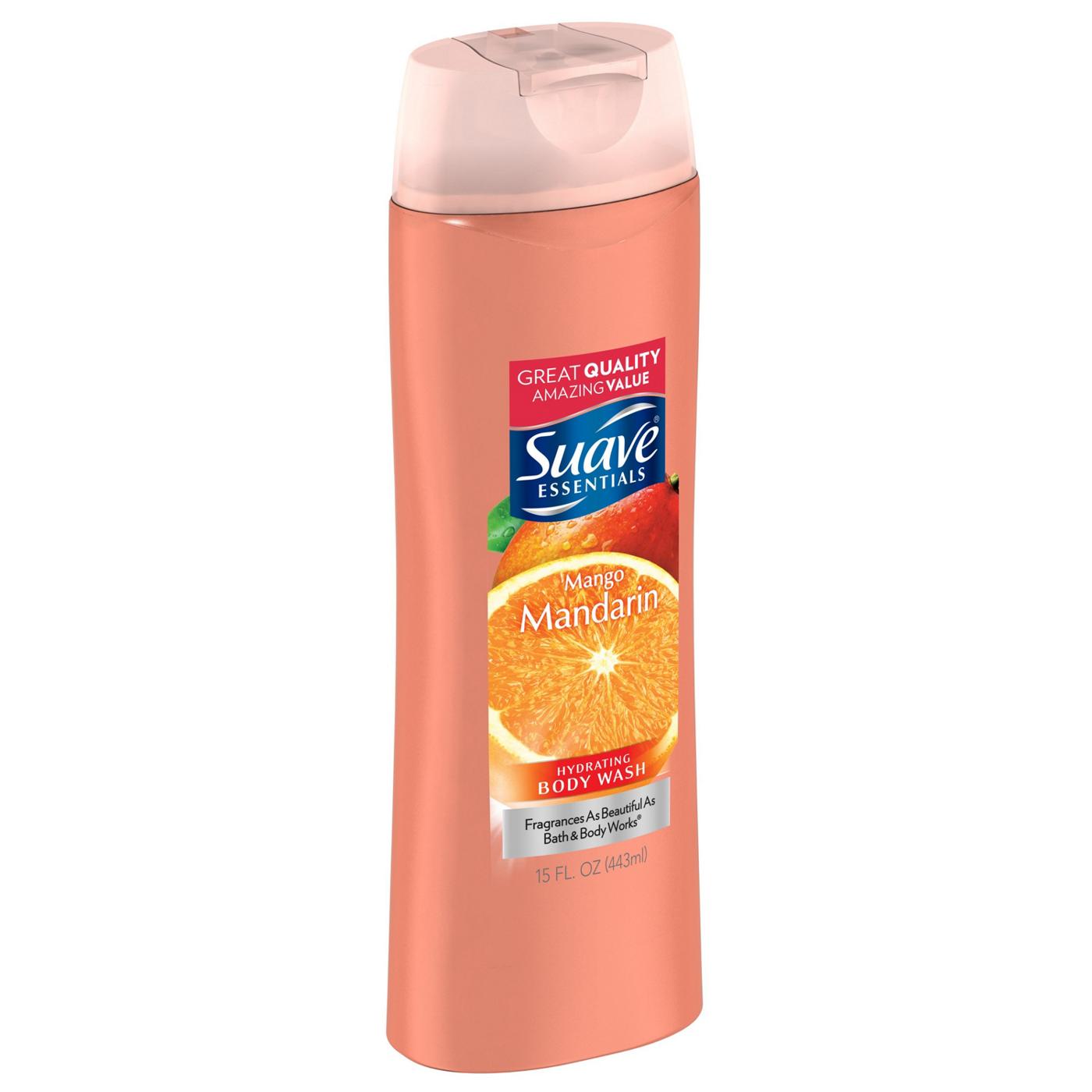 Suave Essentials Mango Mandarin Body Wash; image 3 of 4