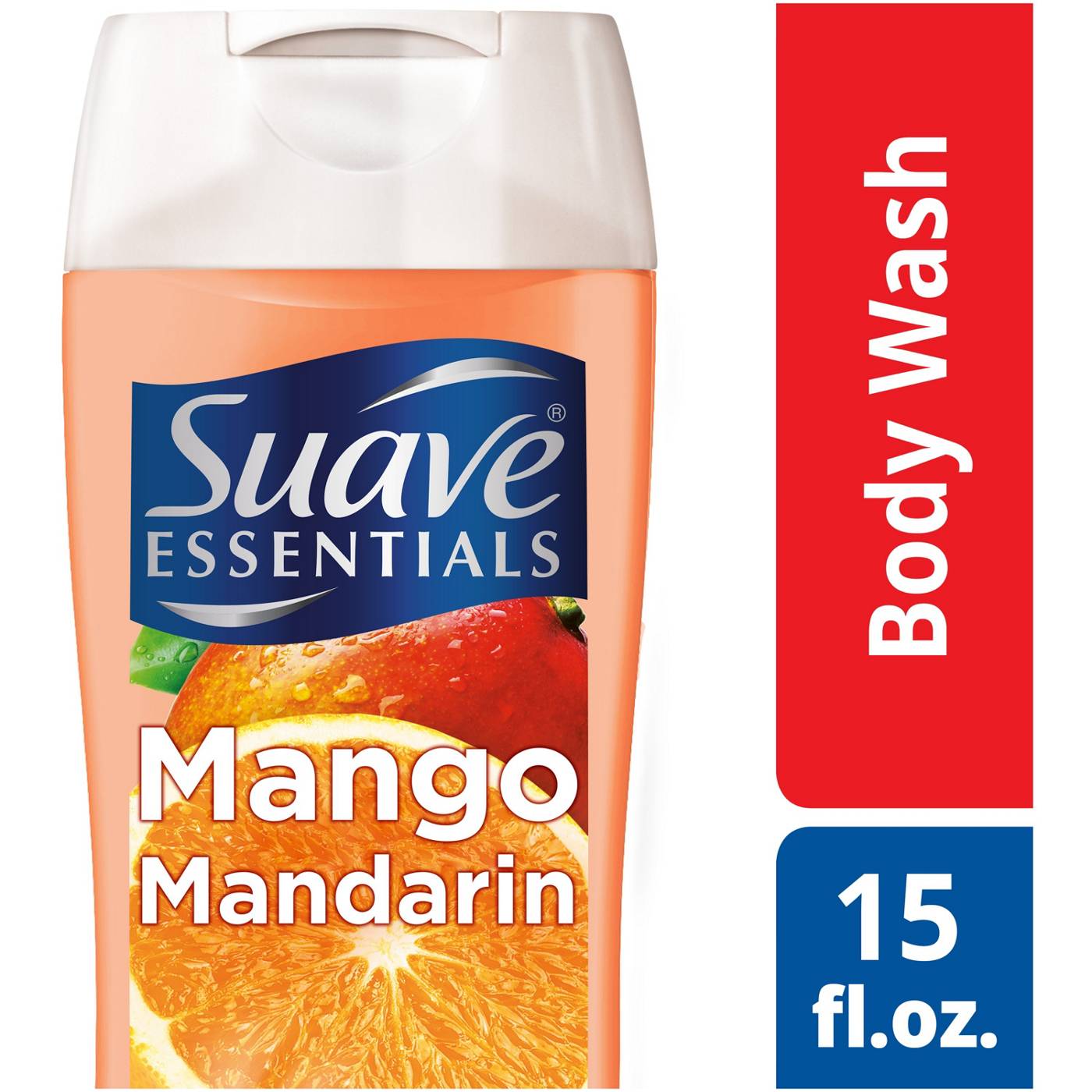Suave Essentials Mango Mandarin Body Wash; image 4 of 4