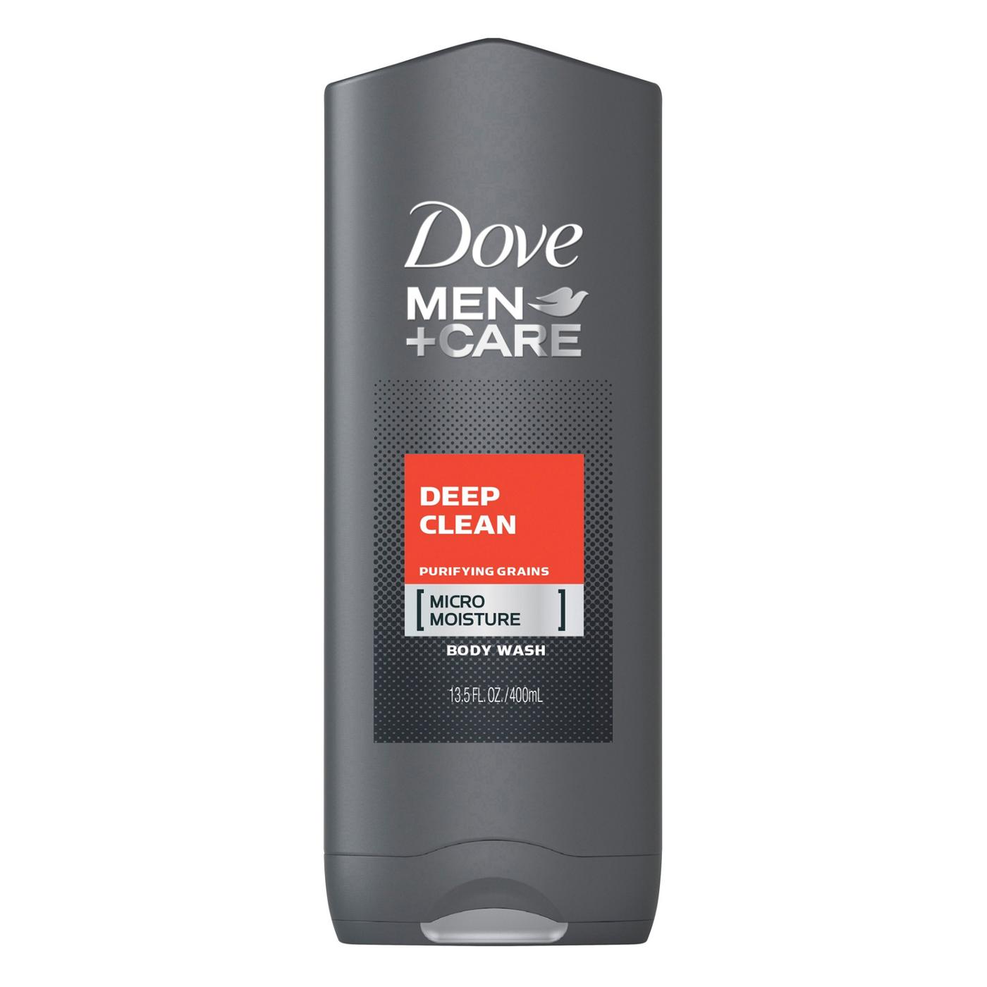 Dove Men+Care Body and Face Wash Exfoliating Deep Clean; image 1 of 5