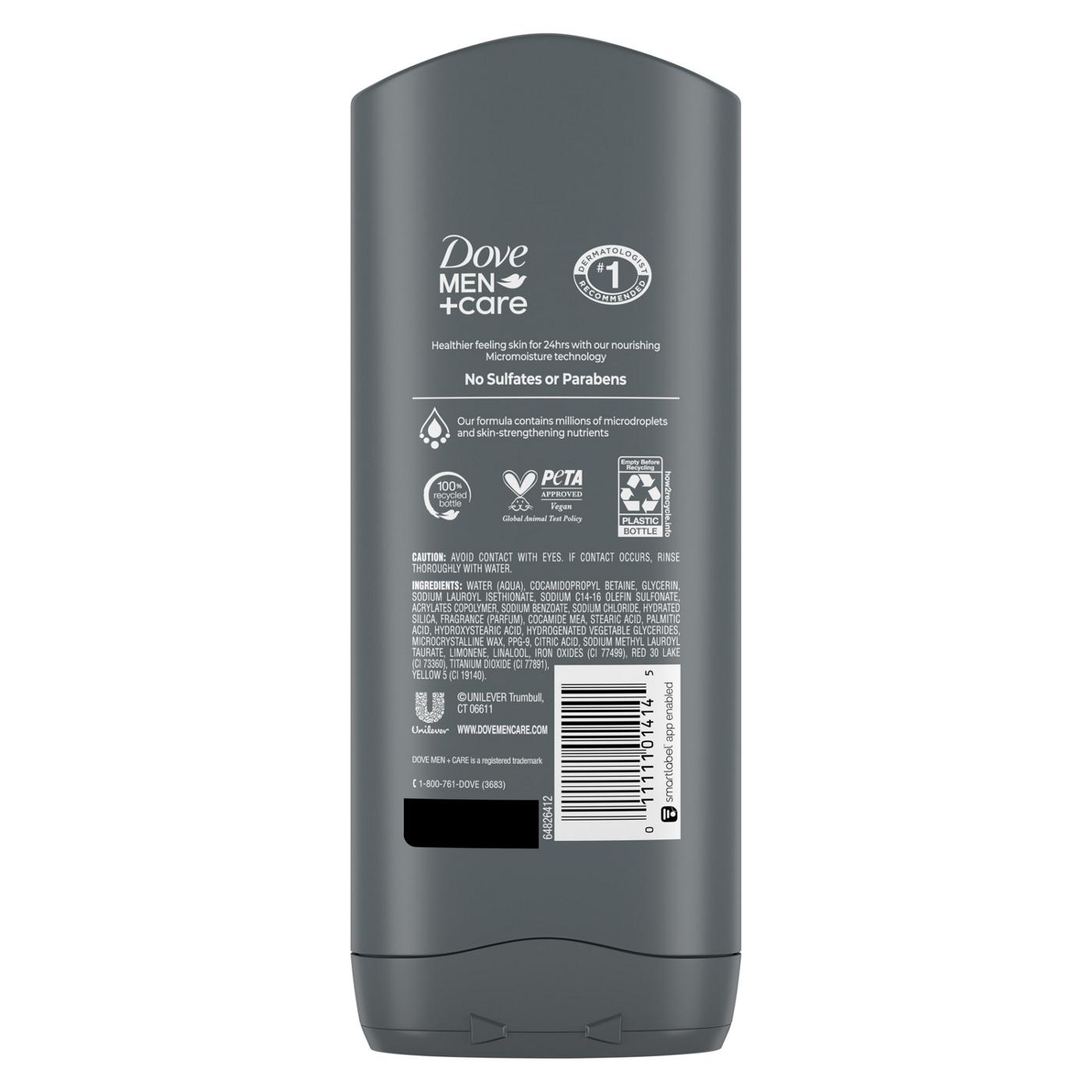 Dove Men+Care Body and Face Wash Exfoliating Deep Clean; image 5 of 5