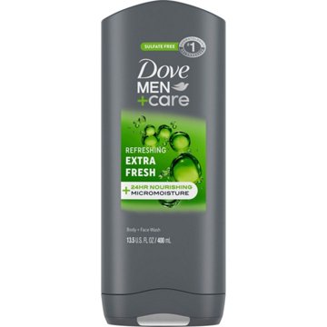 Dove Men+Care Body Wash - Extra Fresh, 13.5 oz
