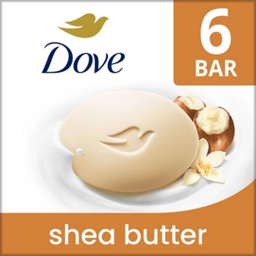 Dove Shea Butter Beauty Bar 6 pk