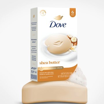 Dove Shea Butter Beauty Bar 6 pk