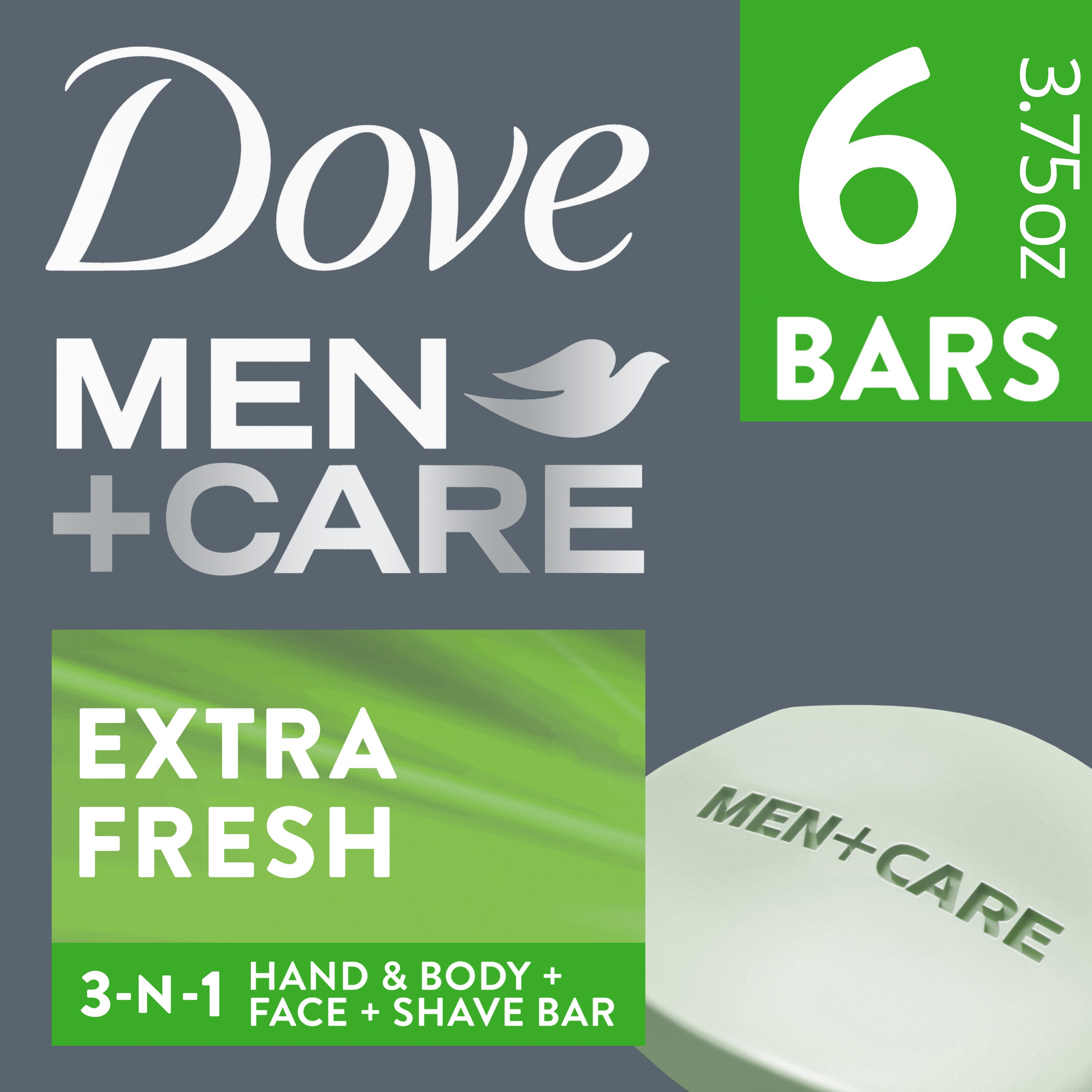 Dove Body & Face Bars - Extra Fresh - Shop Hand & Bar Soap at H-E-B