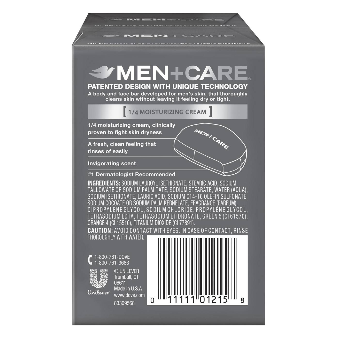 Dove Men+Care Extra Fresh Body and Face Bar 2 pk; image 2 of 4