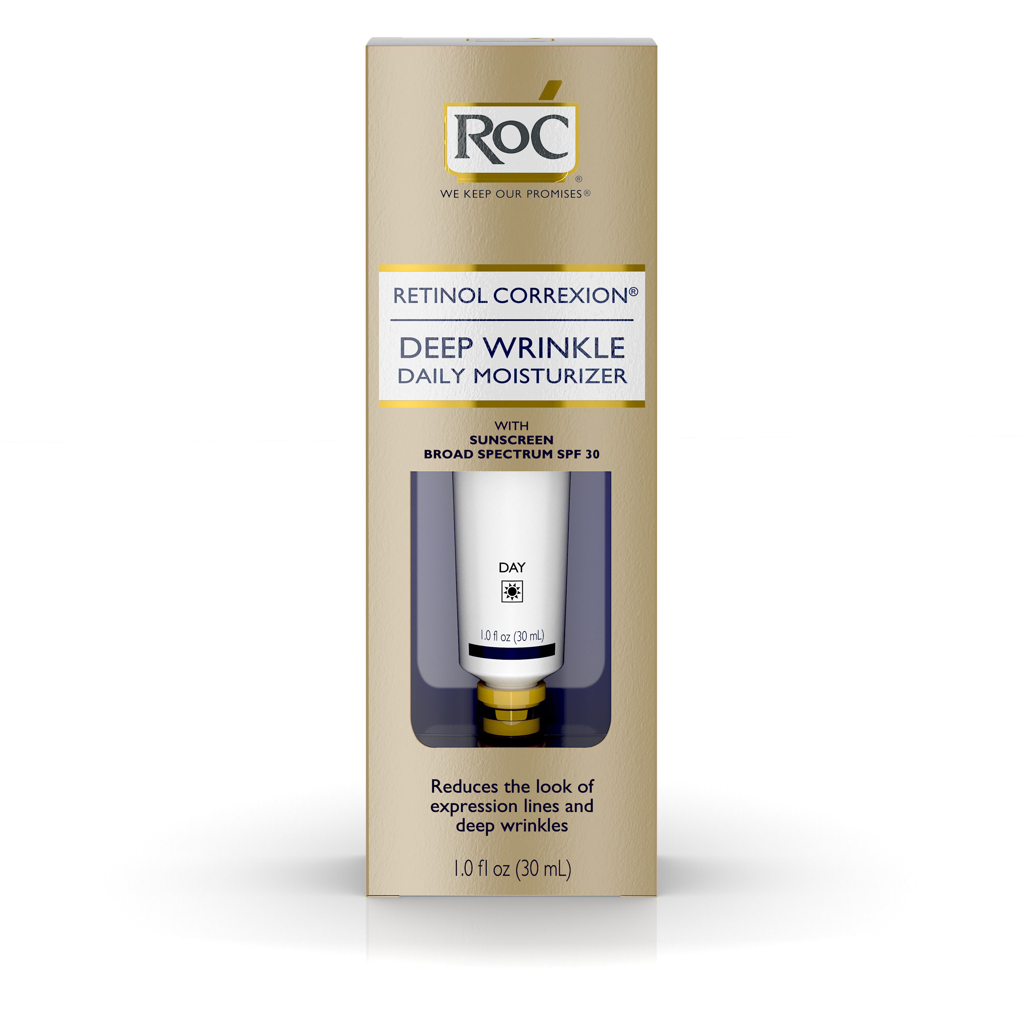 RoC Retinol Correxion Deep Wrinkle Daily Moisturizer With Sunscreen