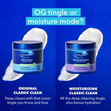 Noxzema Original Classic Deep Cleansing Face Wash Cream with Eucalyptus, 12 oz