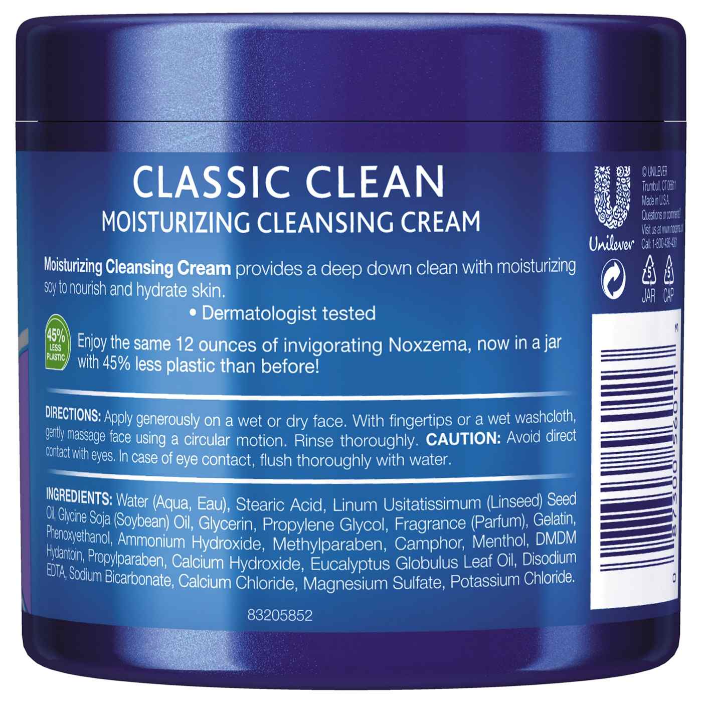 Noxzema Classic Clean Moisturizing Cleansing Cream; image 2 of 3