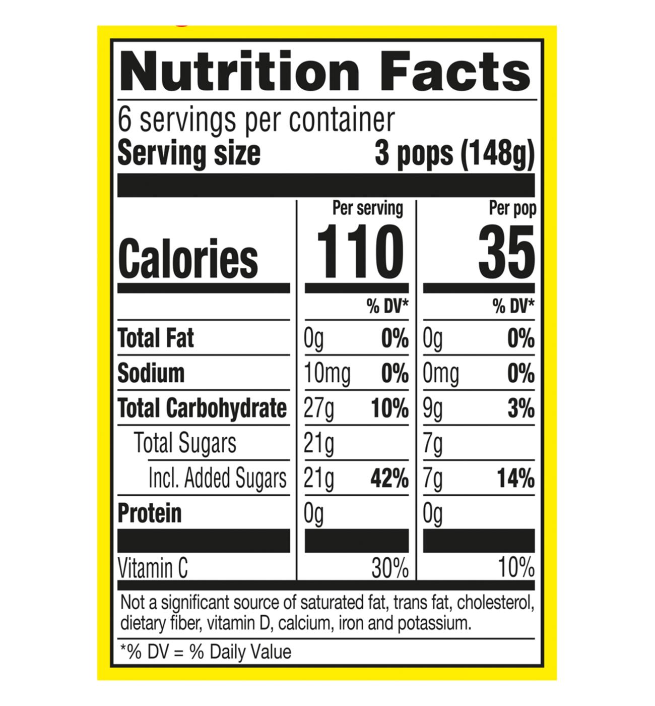 Popsicle Jolly Rancher Ice Pops; image 3 of 7