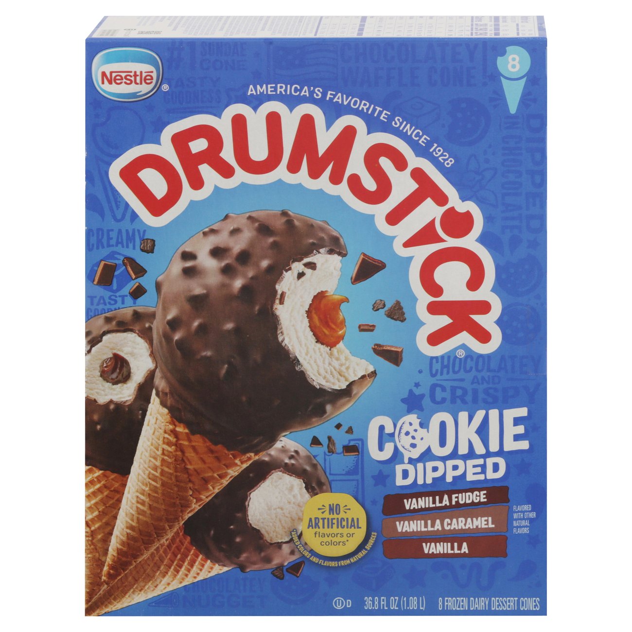 Drumstick Cookie Dipped Variety Pack Cookie Dipped Sundae Cones Shop