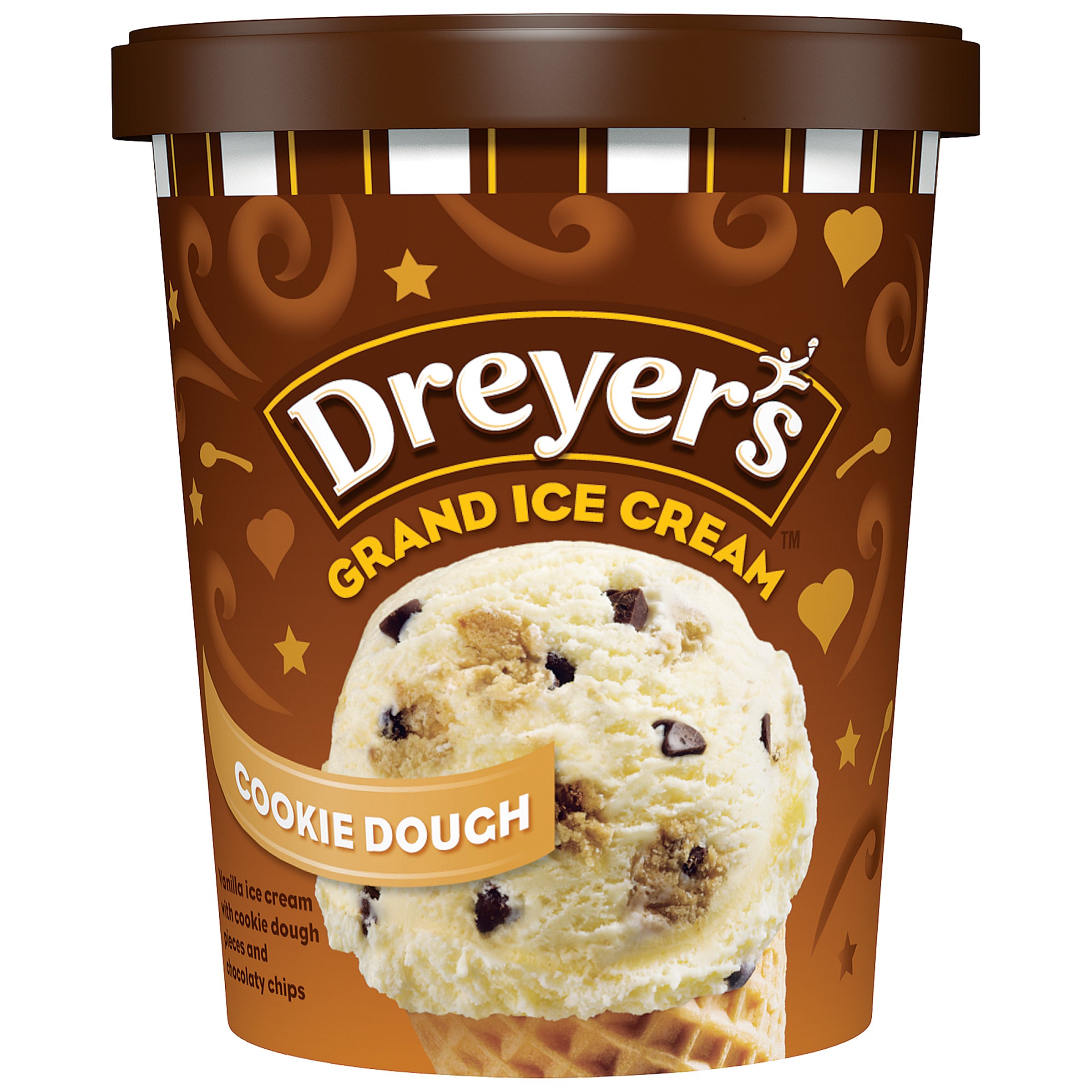 Dreyer's Grand Cookie Dough Ice Cream - Shop Ice Cream at ...