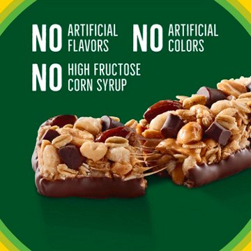 Nature Valley Dark Chocolate Peanut & Almond Sweet & Salty Nut Granola Bars, 6 ct