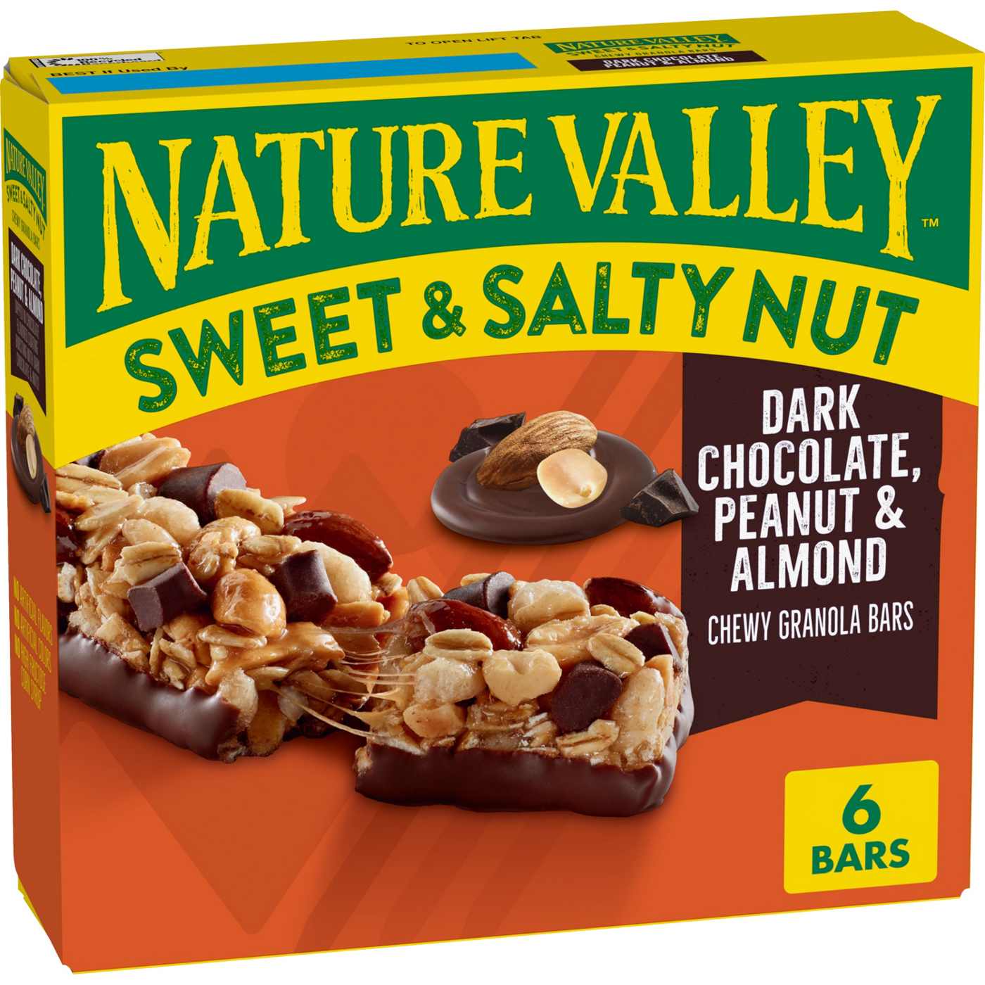 Nature Valley Dark Chocolate Peanut & Almond Sweet & Salty Nut Granola Bars; image 6 of 7