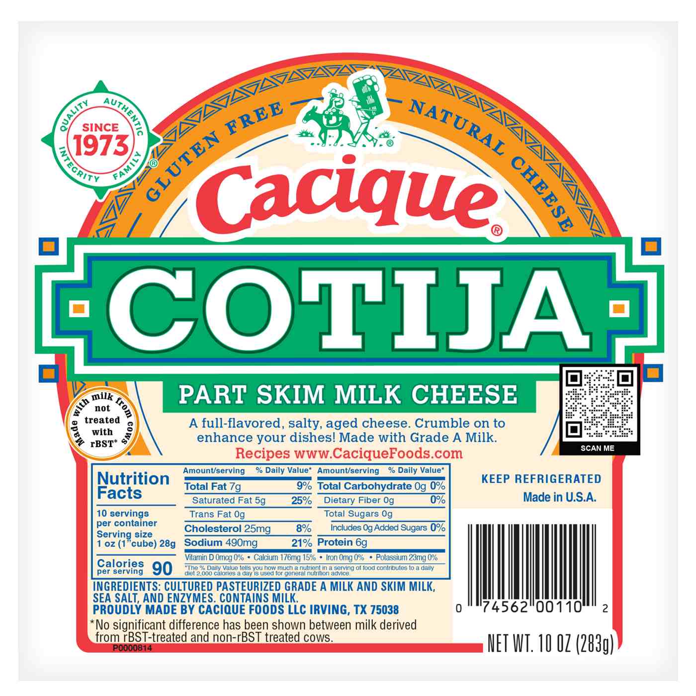 Cacique Cotija Cheese; image 1 of 2