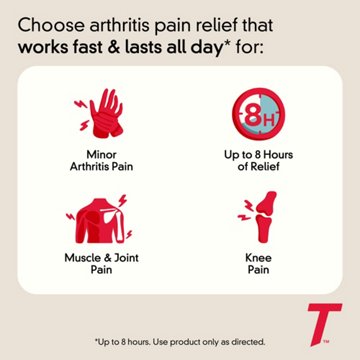Tylenol 8-hr Arthritis Pain Relief Acetaminophen Caplets, 100 ct