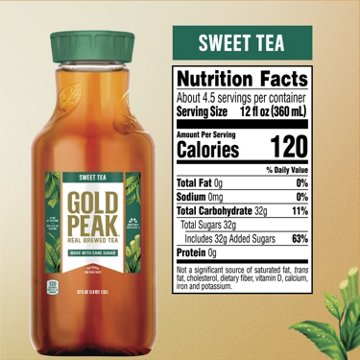 Gold Peak Sweet Tea, 52 oz
