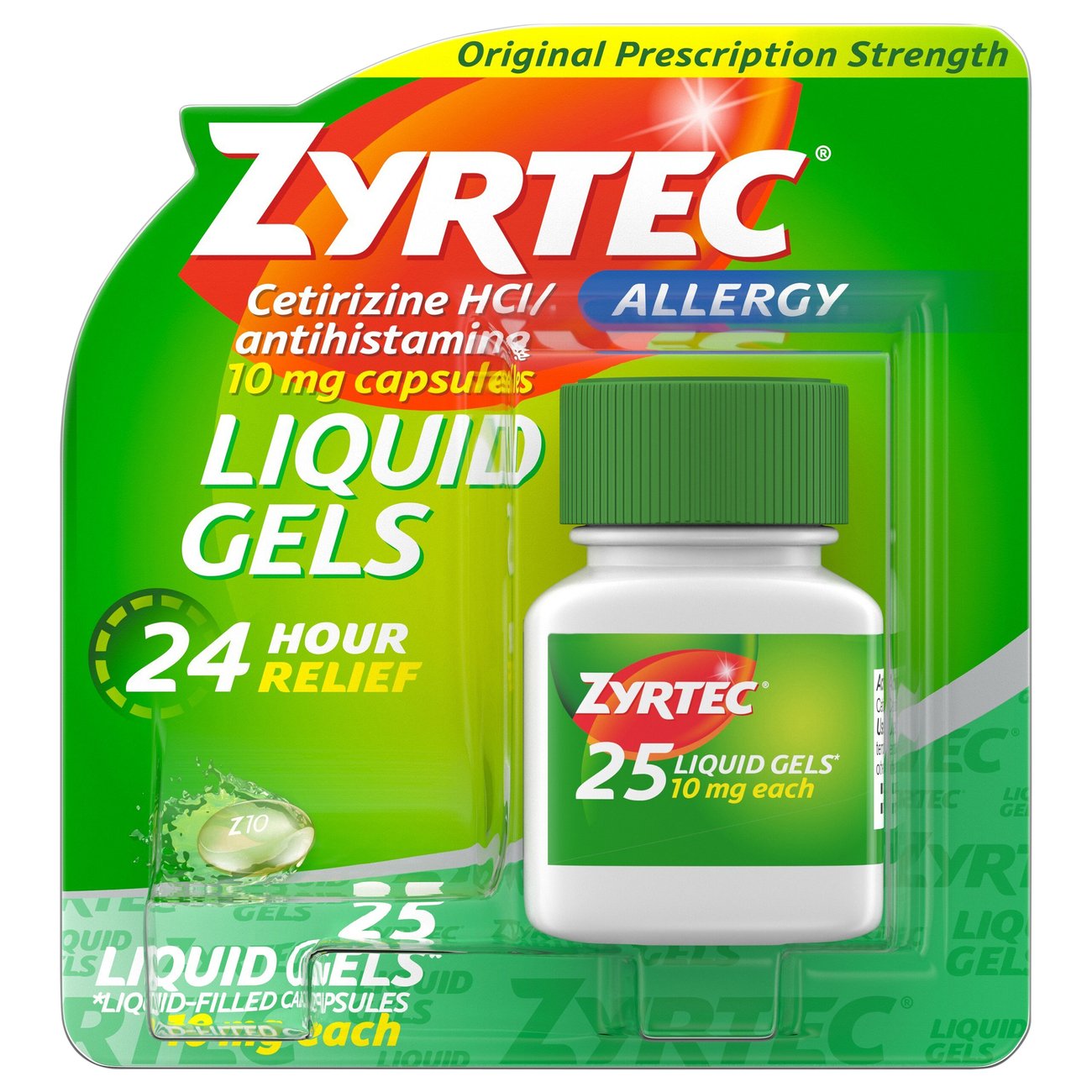 ZYRTEC-D® Allergy Medicine plus Decongestant