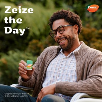 Zyrtec 24 Hour Allergy Relief Antihistamine Capsules