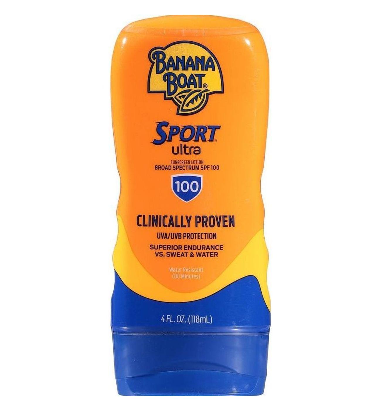 Banana Boat Sport Active Max Protect Sunscreen Lotion - SPF 100; image 1 of 2