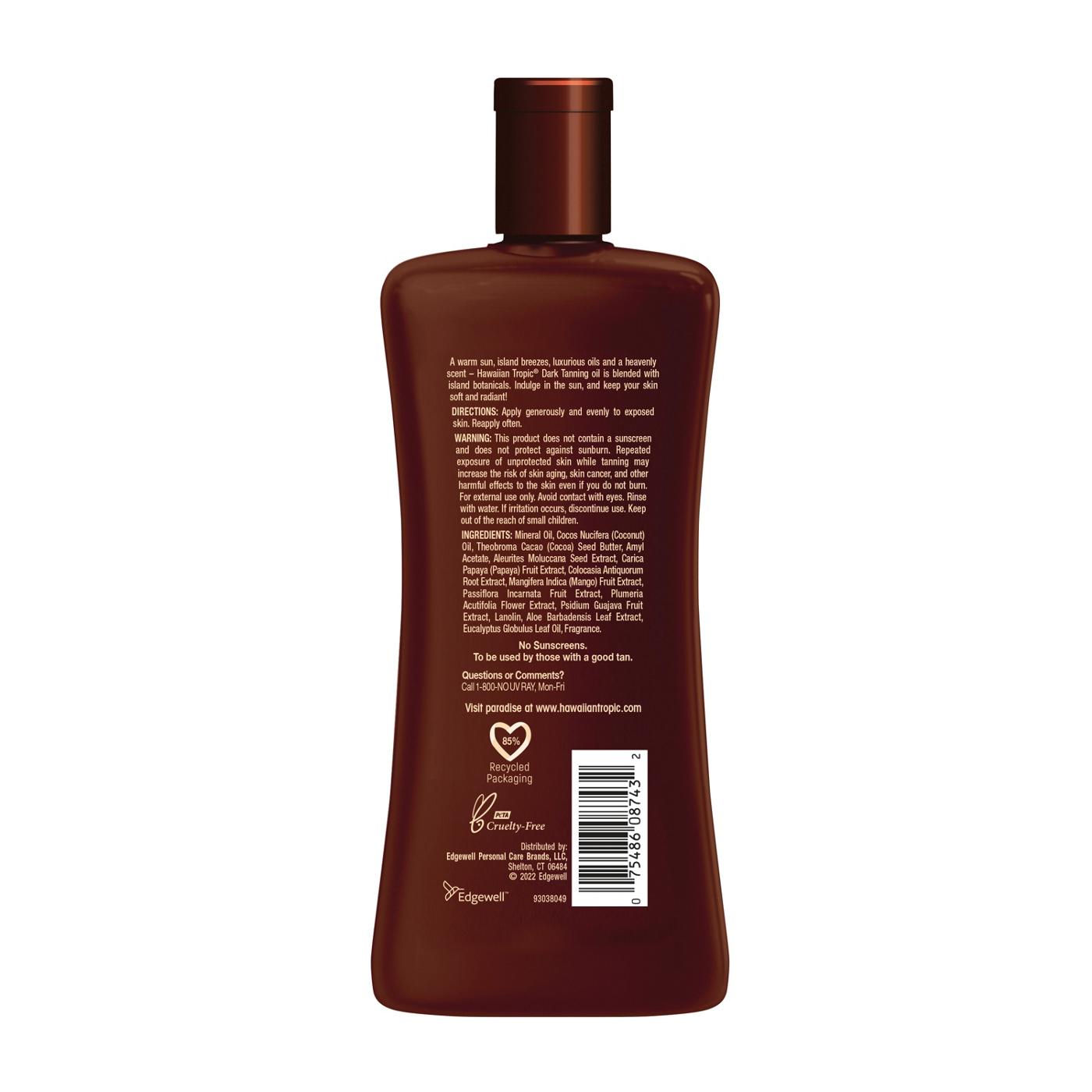 Hawaiian Tropic Dark Tanning Oil Shop Sunscreen & self tanners at HEB