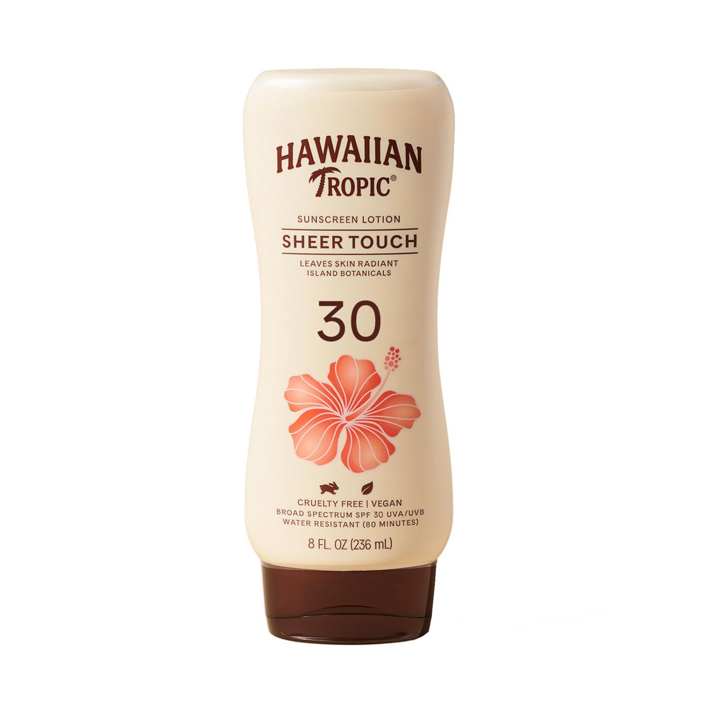 Hawaiian Tropic Sheer Touch Sunscreen Lotion Broad Spectrum - SPF 30; image 1 of 9