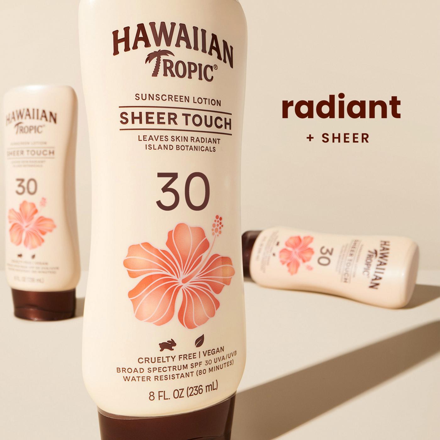 Hawaiian Tropic Sheer Touch Sunscreen Lotion Broad Spectrum - SPF 30; image 3 of 9