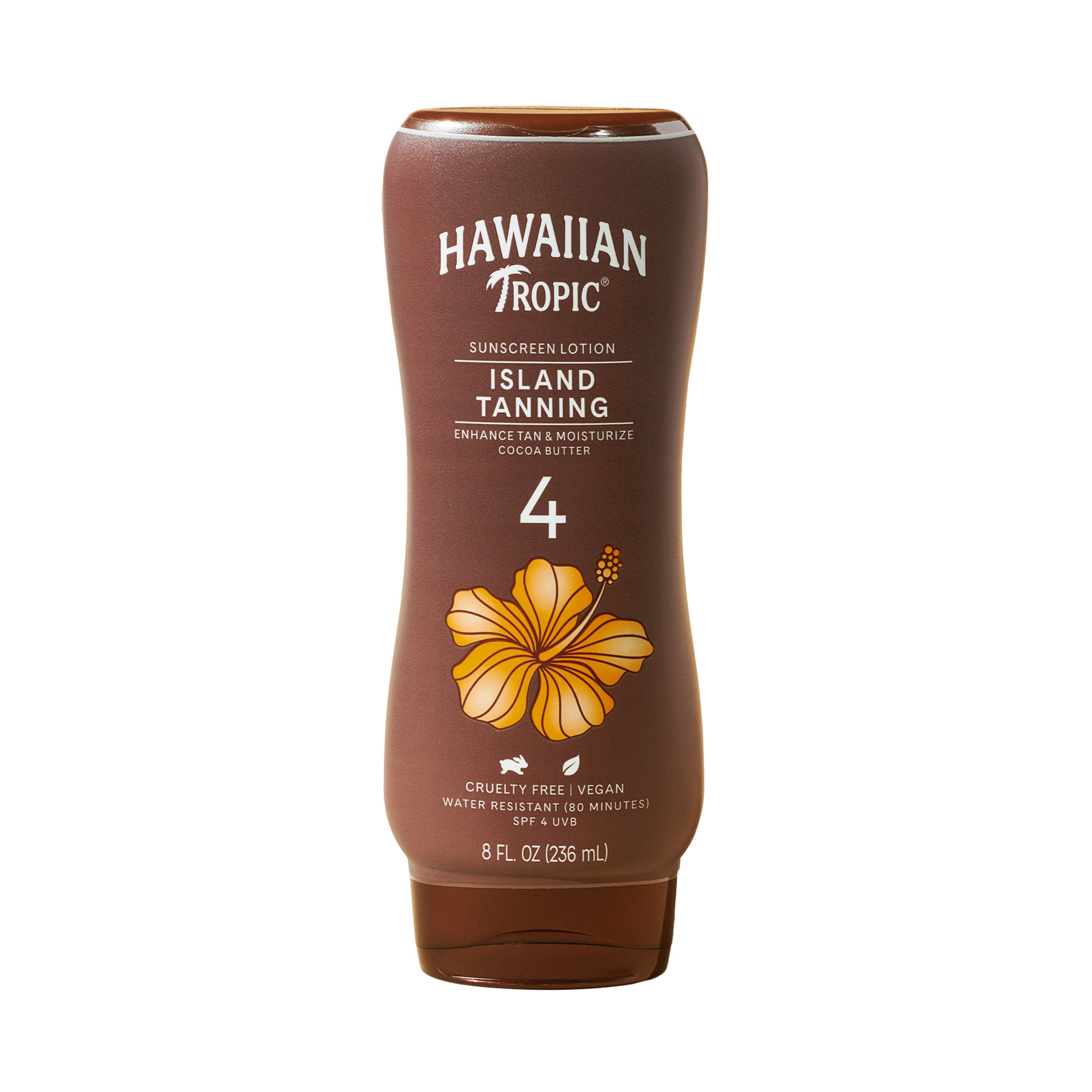 Hawaiian Tropic Island Tanning Sunscreen Lotion SPF 4 Shop