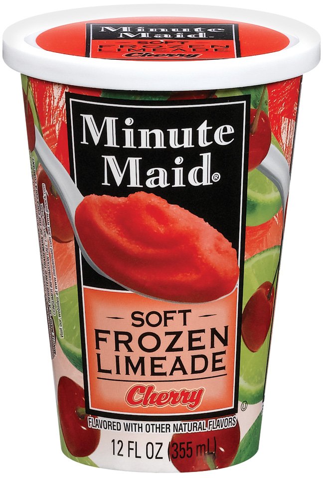 Minute Maid Soft Frozen Cherry Limeade - Shop Bars & Pops at H-E-B