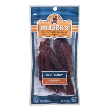 Prasek's Original Beef Jerky, 2.5 oz