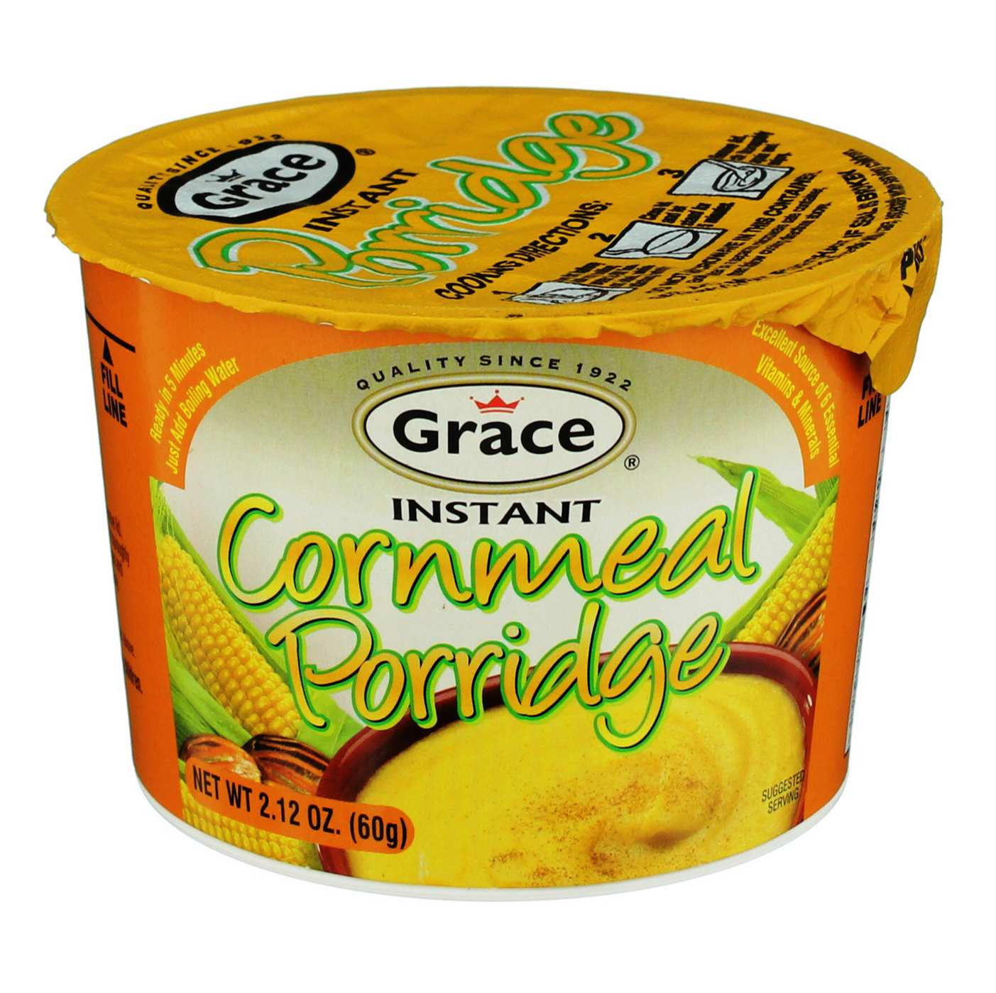 Grace Instant Cornmeal Porridge; image 1 of 2