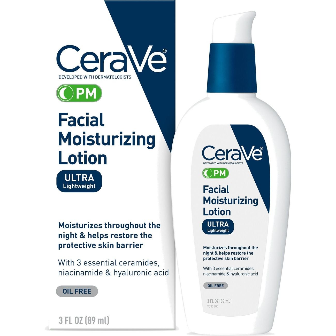 6個❗️セラヴィPMローション Cerave PM lotion CeraVe PM Facial Moisturizing Lotion - Shop Facial moisturizer at